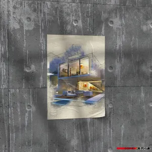 Ecokleur Poster (Eigen formaat)