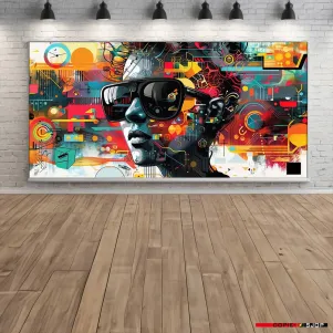 Sticker Poster (Eigen Formaat)
